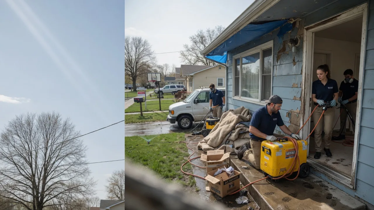 Basement Flood Cleanup in Rock City Falls, NY near me